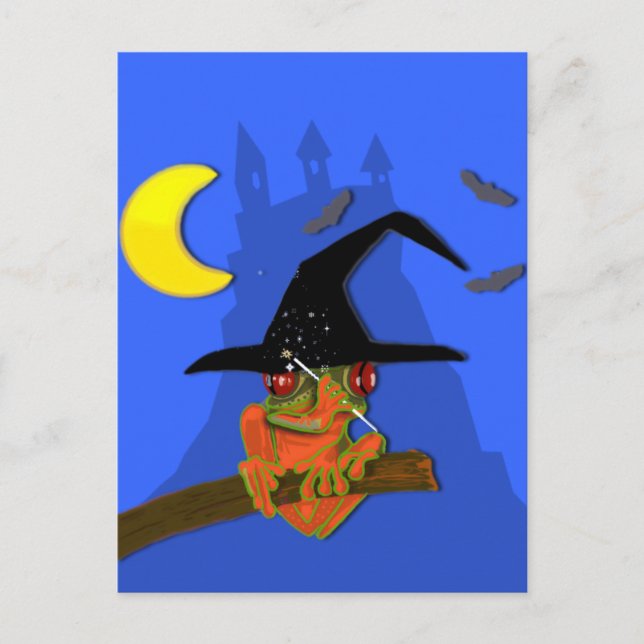 Hexenzauber, gefroren postkarte (Vorderseite)