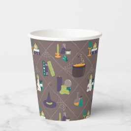 Hexenzauber versorgt Halloween Pappbecher