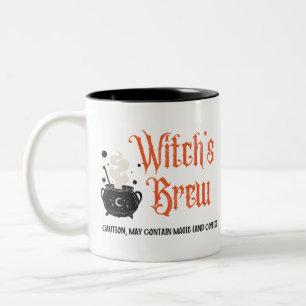 Hexenzaubercoffee-Tasse Zweifarbige Tasse