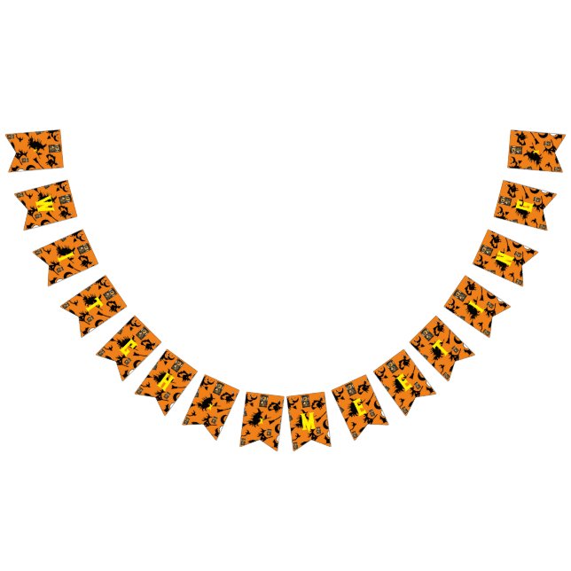 Hexenzauberer Schwarzmeerkatze Wimpelkette (Alle)