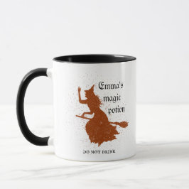 Hexenzaubertrank Halloween-Grunge-Illustration Tasse