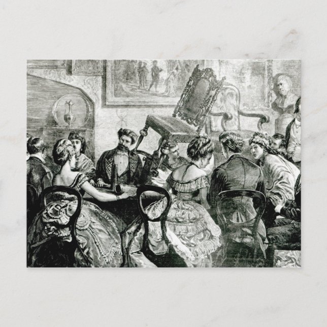 Hexerei, 1871 postkarte (Vorderseite)