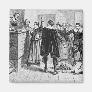 Hexerei an Salem-Dorf Magnet