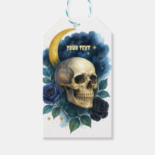 Hexerei Gothic Floral Halloween Creepy Geschenkanhänger