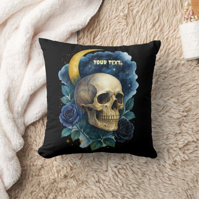 Hexerei Gothic Floral Halloween Creepy Kissen (Decke)
