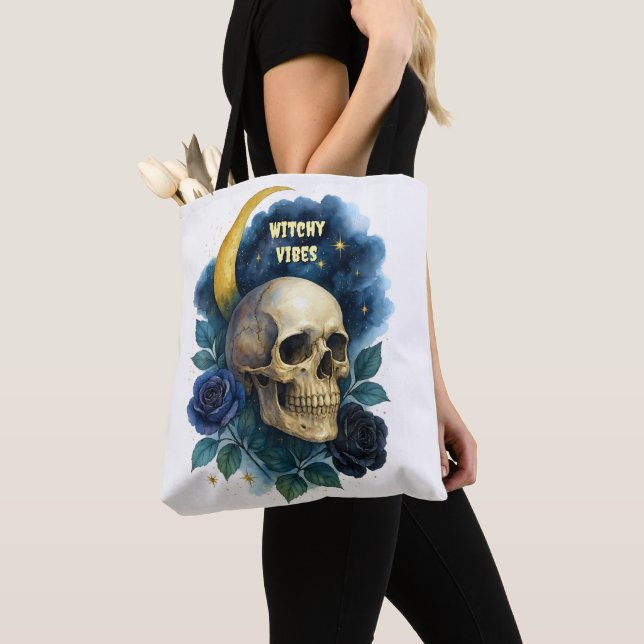 Hexerei Gothic Floral Halloween Creepy Tasche (Von Nahem)