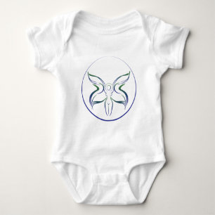 Hexerei-Heidefee der Mondgöttin wiccan wiccan Baby Strampler