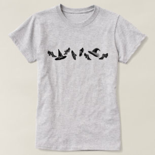Hexerei Schuhe T-Shirt