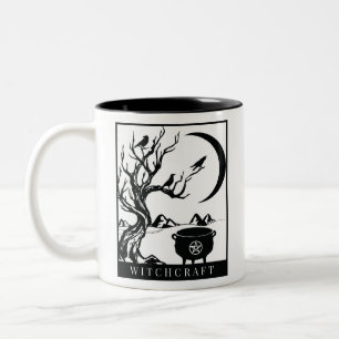 Hexerei-Tarot-Karte Zweifarbige Tasse
