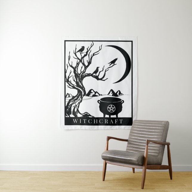 Hexerei Wandteppich (Beispiel)