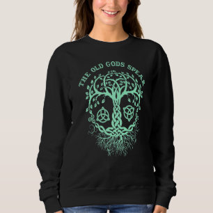 Hexerei Wiccan Heidenbaum des Lebens 2 Sweatshirt