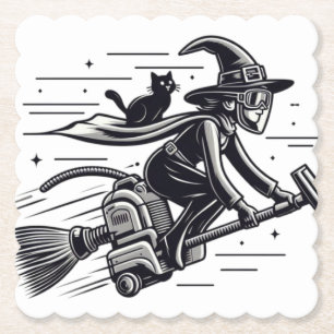 Hexe's Wickly Fast Halloween Escape! Untersetzer