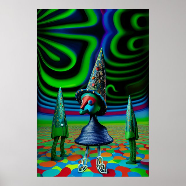HexeWoo - Eine psychedelische Weihnachtsgeschichte Poster (Vorne)