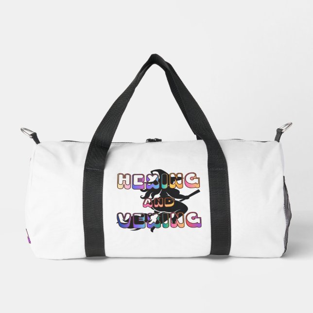 HEXING AND VEXING for the Plus Size Pagan Duffle Bag (Vorderseite)