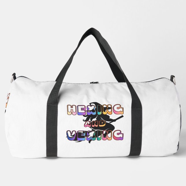 HEXING AND VEXING for the Plus Size Pagan Duffle Bag (Vorderseite)