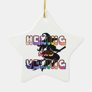 HEXING AND VEXING for the Plus Size Pagan Keramik Ornament