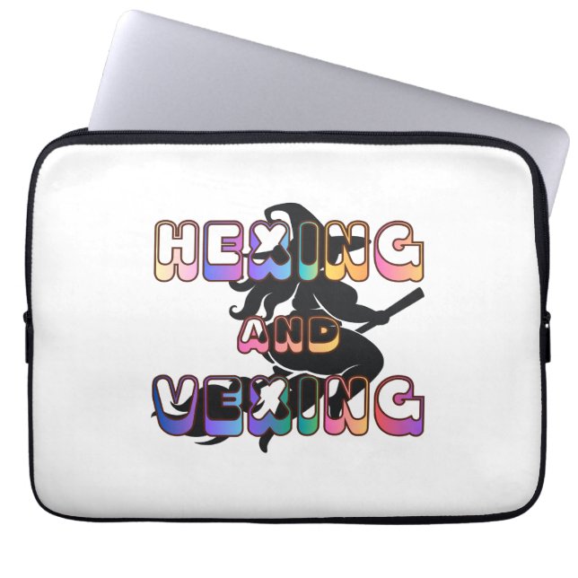 HEXING AND VEXING for the Plus Size Pagan Laptopschutzhülle (Vorderseite)