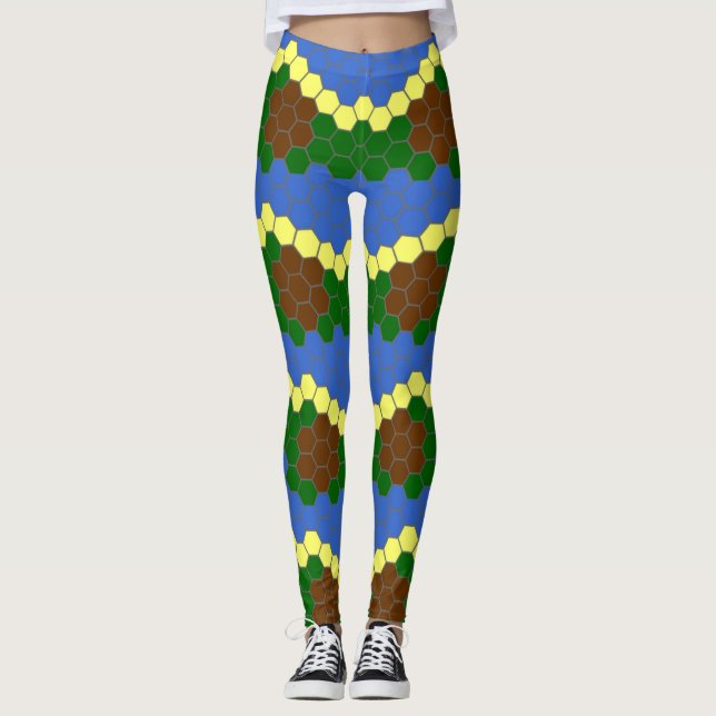 Hexmap Leggings (Devant)