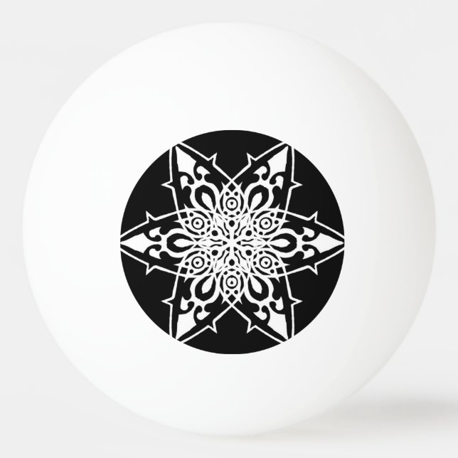 HEXVOID PING PONG BALL TISCHTENNISBALL (Rückseite)