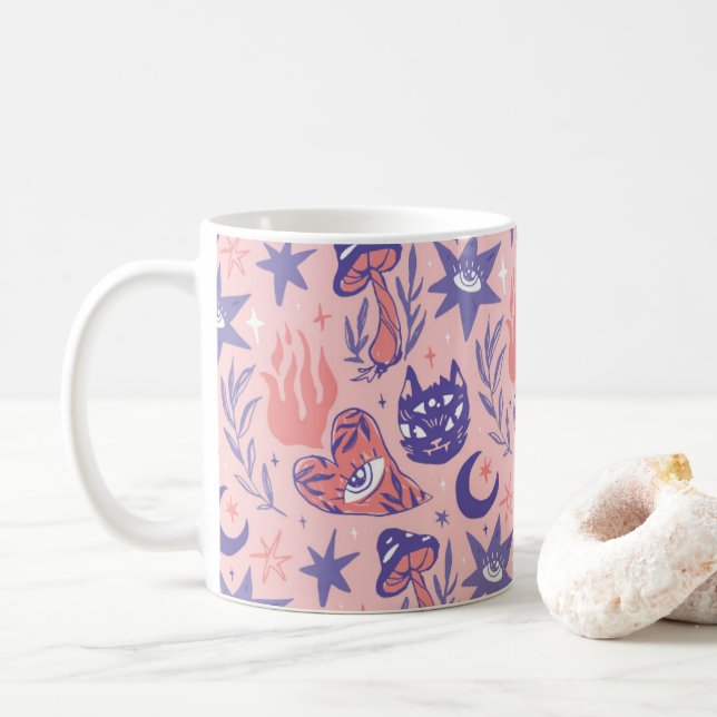 Hexy Elements Kaffeetasse (Mit Donut)