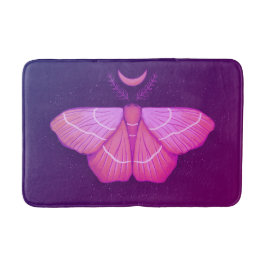 Hexy Moth Butterfly Lila Magical Insect Badematte