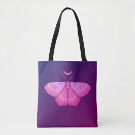 Hexy Moth Butterfly Lila Magical Insect Tasche
