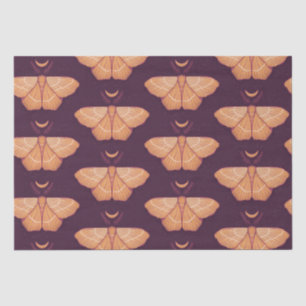 Hexy Moth Lila Magical Insect Seidenpapier