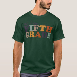 Hey, 5. Klasse zurück zu den Lehrern und Stu T-Shirt