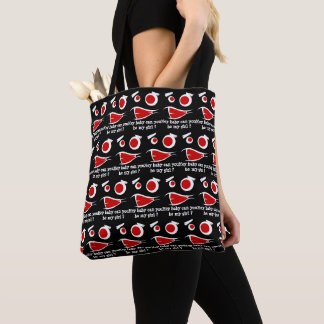 Hey Baby, kannst du mein Mädchen-Monster-Design se Tasche