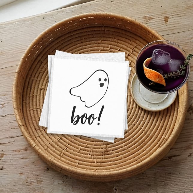 Hey Boo Birthday Serviette (Von Creator hochgeladen)