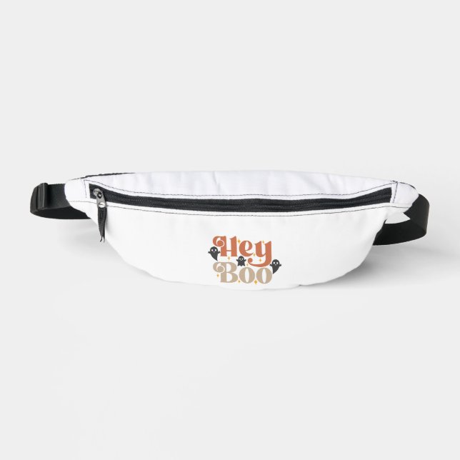 Hey Boo Boho Halloween Hey Boo Geist Bauchtasche (Vorderseite)