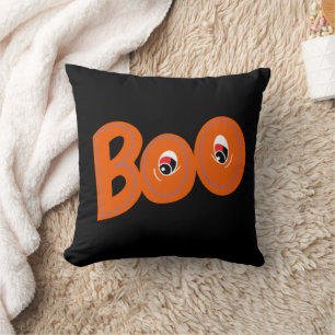 Hey Boo, habe ich dich um Typografie Gezeichnet? Kissen