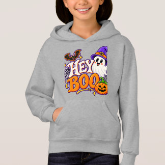 HEY BOO Halloween Familien-Matching-Outfits Hoodie