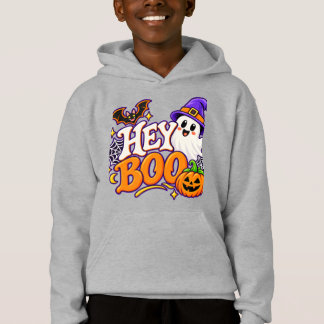 HEY BOO Halloween Familien-Matching-Outfits Hoodie