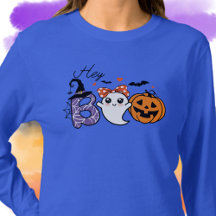 Hey, Boo Halloween Hexe, Ghost, Pumpkin