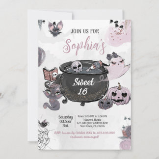 Hey Boo Sweet 16 Halloween Party, Any Event Einladung