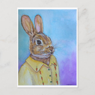 HEY BUNNY POSTKARTE