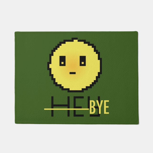 Hey Bye Fußmatte (Vorderseite)