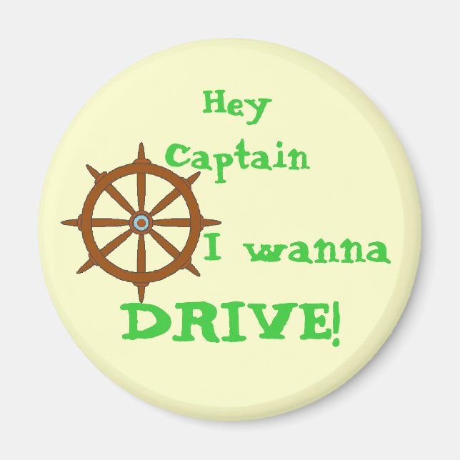 Hey Captain Yellow Magnet (Vorne)