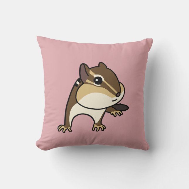 Hey Chippy! Chipmunk ・ シ ピのヘイ. Kissen (Vorderseite)