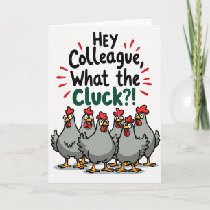 Hey Collègue, Quelle Cliquette Carte