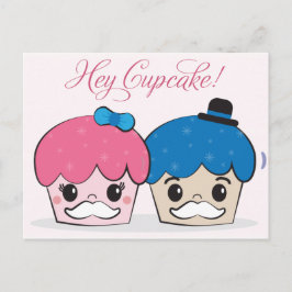 Hey Cupcake Postcard Postkarte