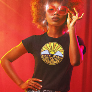 Hey, der Sonnenschein Groovy Sunrise T-Shirt