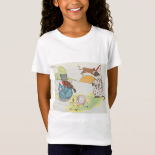 Hey Diddle Diddle die Katze und den Fiddle Rhyme T-Shirt