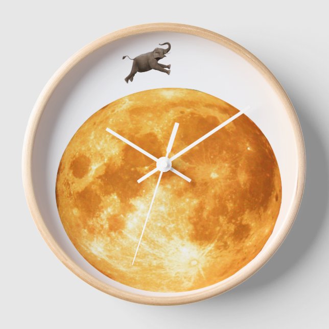 Hey Diddle Diddle Horloge Mur (Recto)