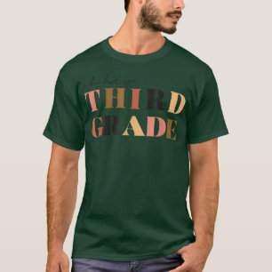 Hey, dritter Grade zurück zum T - Shirt des Lehrer