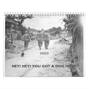 Hey! Du hast hier einen Hund Got! Kalender 2022
