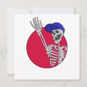 Hey Friends Cool und Funny Skeleton