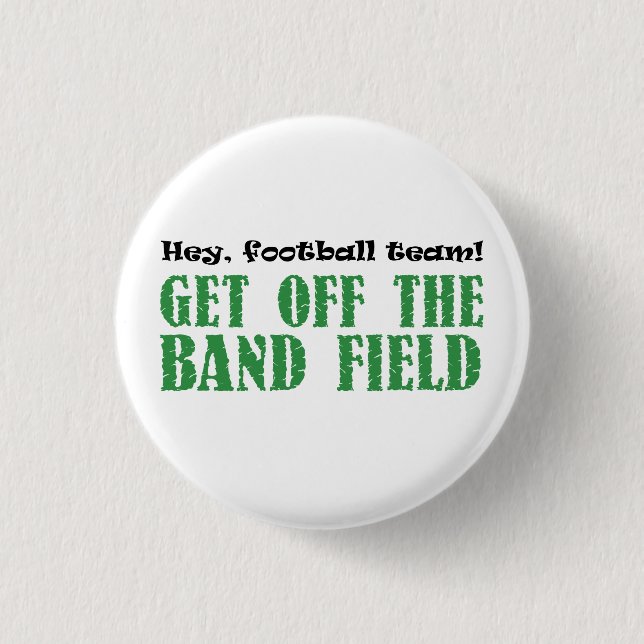 Hey, Fußballteam! Button (Vorderseite)