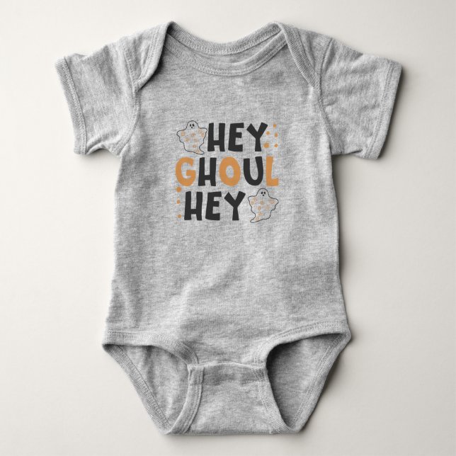 Hey Ghoul Hey Baby Bodysuit Baby Strampler (Vorderseite)